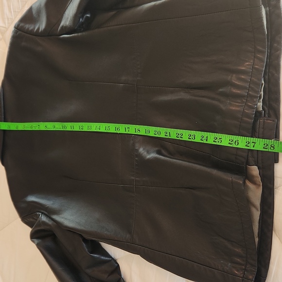 Bod And Christensen Couture  Classic Black Leather Jacket - Picture 9 of 9